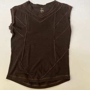 Tank top. With patchwork big seams. Like new